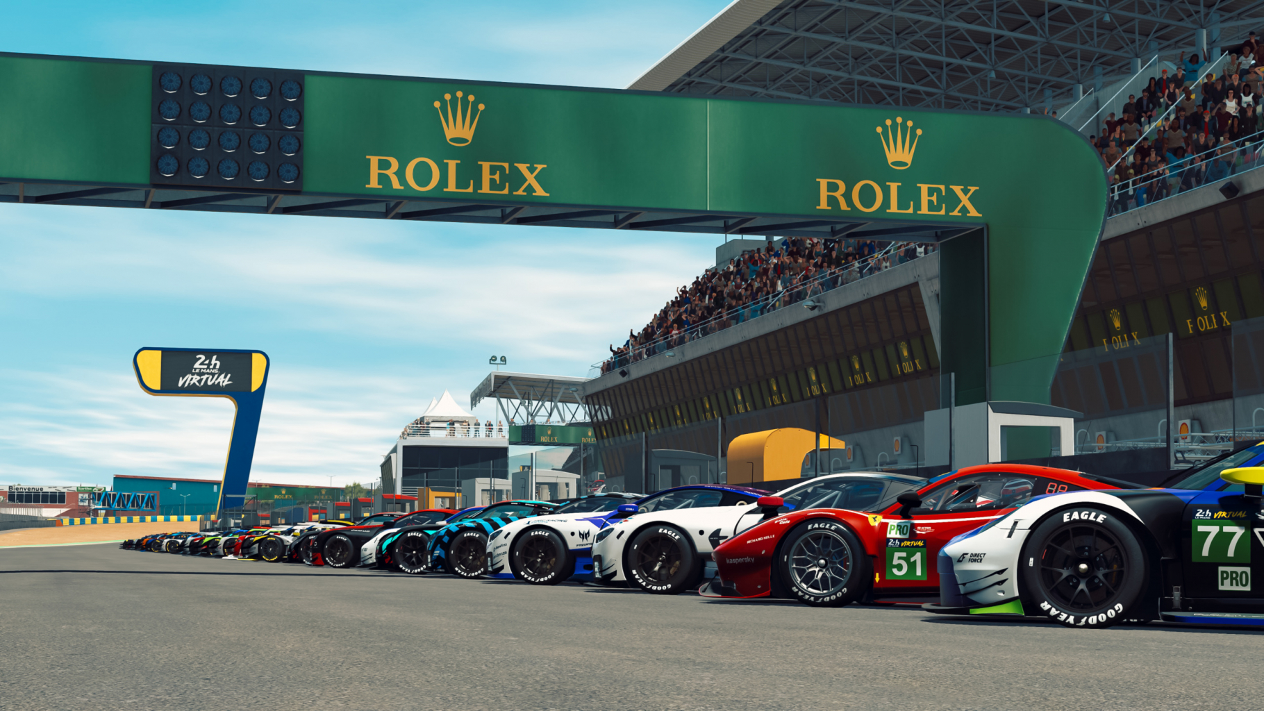 A Forma 1 regnáló világbajnoka is részt vett a virtuális Le Mans-i versenyen